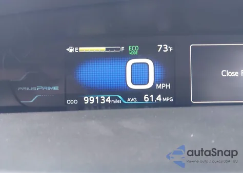 2019 Toyota Prius Prime Plus from USA, damaged, VIN JTDKARFP2K3116798